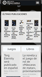 Mobile Screenshot of edicionesepicismo.com
